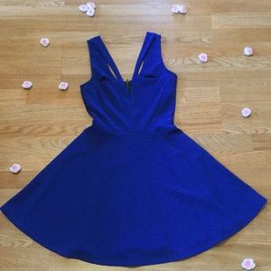 Royal Blue Flared Beauty🦋